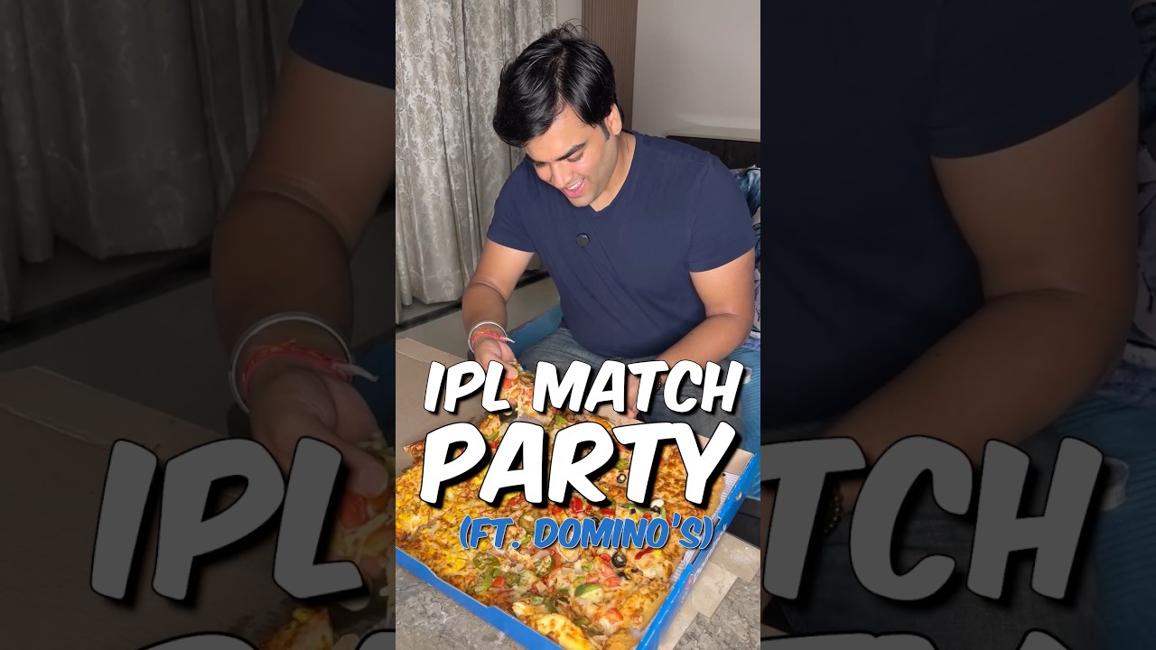 Pizza Party🍕#food #foodie #foodvlog #minivlog #india #cricket #ipl #family #pizza #dominos #shorts Pizza Party🍕#food #foodie #foodvlog #minivlog #india #cricket #ipl #family #pizza #dominos #shorts