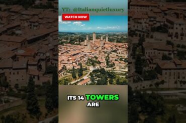San Gimignano - Medioeval Towers and Wine Secret | #quietluxury #lifestyle