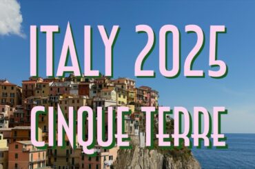 Italy Honeymoon 2025 Part 3: Cinque Terre (Vernazza & Manarola)