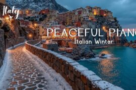 Enchanting Italian Winter Music ~ Romantic Piano Guitar Escapes