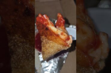 MEAT LOVERS CALZONE #food #italy #calzone #foodie