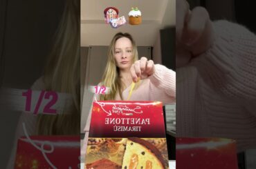 I taste Italian panetton and Ukrainian Easter cake