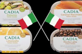 Cadia Italian Gelato: Pistachio, Caramel Macchiato, Limoncello & Mocha Latte Review