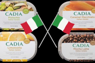Cadia Italian Gelato: Pistachio, Caramel Macchiato, Limoncello & Mocha Latte Review