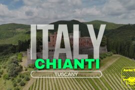 Chianti, Tuscany in 4K: Aerial Drone Tour of Vineyards, Hilltop Villages & Cypress Roads