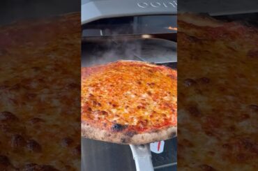 New York Style Pizza from 4 minutes to 18 seconds in the Ooni Koda 2 Pro. 🍕🗽 #shorts #pizza