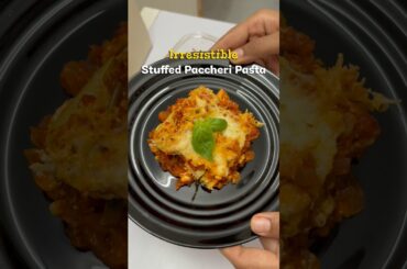 Stuffed Paccheri pasta 🍝| Stuffed Pasta | Italian Cuisine #stuffedpasta #italianfood #pasta