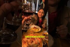 Cumpli el sueño Probar la pizza y el vino en ROMA, Italia 🇮🇹  #shorts #italia