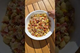 CHOPPED ITALIAN SUB PASTA SALAD | @elliotts.kitchen