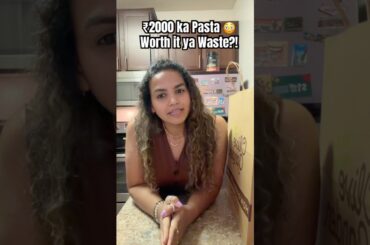 Trying Italian Food in America🤯 सच जान लो!  India se kitna different?! #fyp #shorts #americanlife