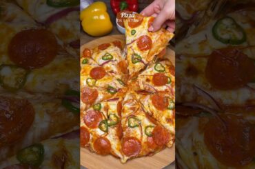 Pizza en sartén🍕 utilizando tortillas #ideasdecomida #recipe #food #pizza