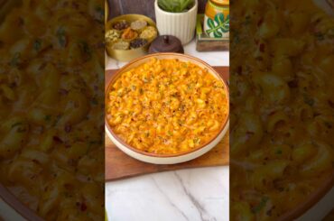 Viral Cheesy Corn Masala Pasta Recipe😍 #shorts #trending #viral #pasta