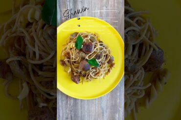 💥Soaguetti blanc façon Yassa💥#spaguetti #recipe #food #cooking