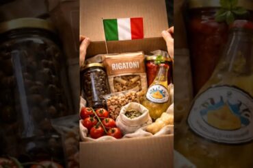Inside a Real Italian Food Box 🇮🇹