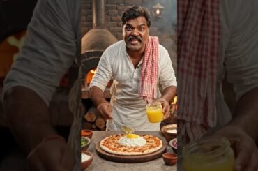 Pizza History EXPOSED!😱Italian Food Ya Desi Jugaad?🍕#food #viral #cartoon #shorts #trending