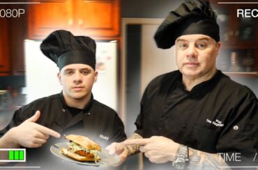 Cooking with Pops | Episode 8: Chicken Caesar Sandwiches | The Raging Italian