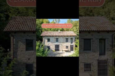 Stone farmhouse surrounded by nature in Italy…