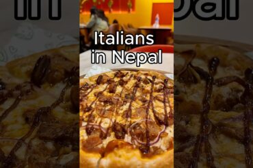 Italians in Nepal #nepal #pizza #food
