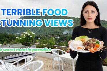 The worst food with the best view | The side of Amed you don't see
