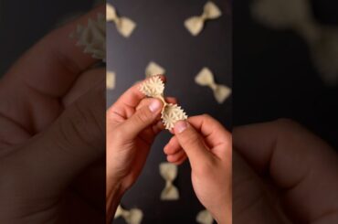 White farfalle #pasta #italianfood