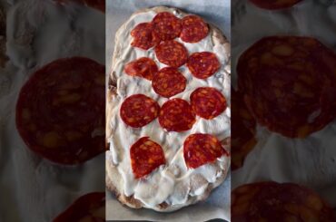 ON FAIT UNE PINZA AU CHORIZO#cuisine#cuisinerapide#facile#food#italian#italy#pinza#pinzgauer