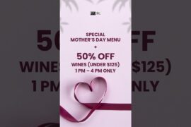 Mother’s Day Special in Stuart FL 💐 50% Off Wine & Italian Dining at Pepe & Sale