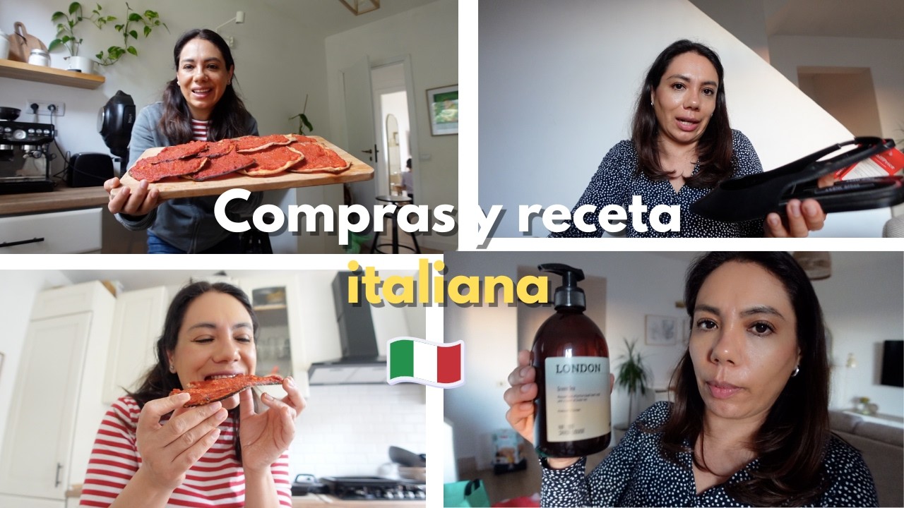 ¡ESTO ME HACÍA FALTA! Compras de PRIMAVERA + LA RECETA ITALIANA que me enseño mi hijo 🇮🇹 ¡ESTO ME HACÍA FALTA! Compras de PRIMAVERA + LA RECETA ITALIANA que me enseño mi hijo 🇮🇹