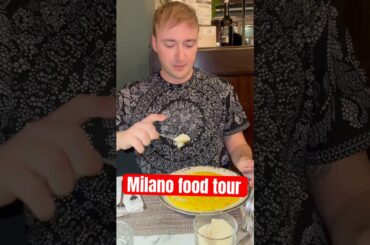 Everything I ate in Milano 🇮🇹🍕 #italianfood #foodshorts #italy #foodie