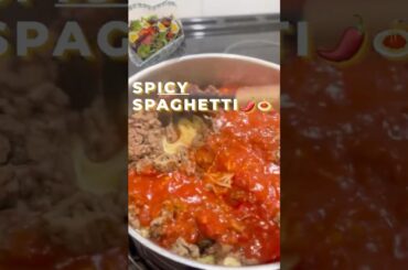 Spaghetti that accidentally turned spicy | Quick Bites