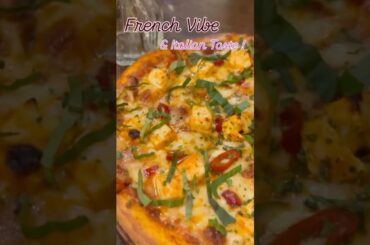 French Vibes & Italian Taste 🍕#pizza #food #viral #shorts #trending