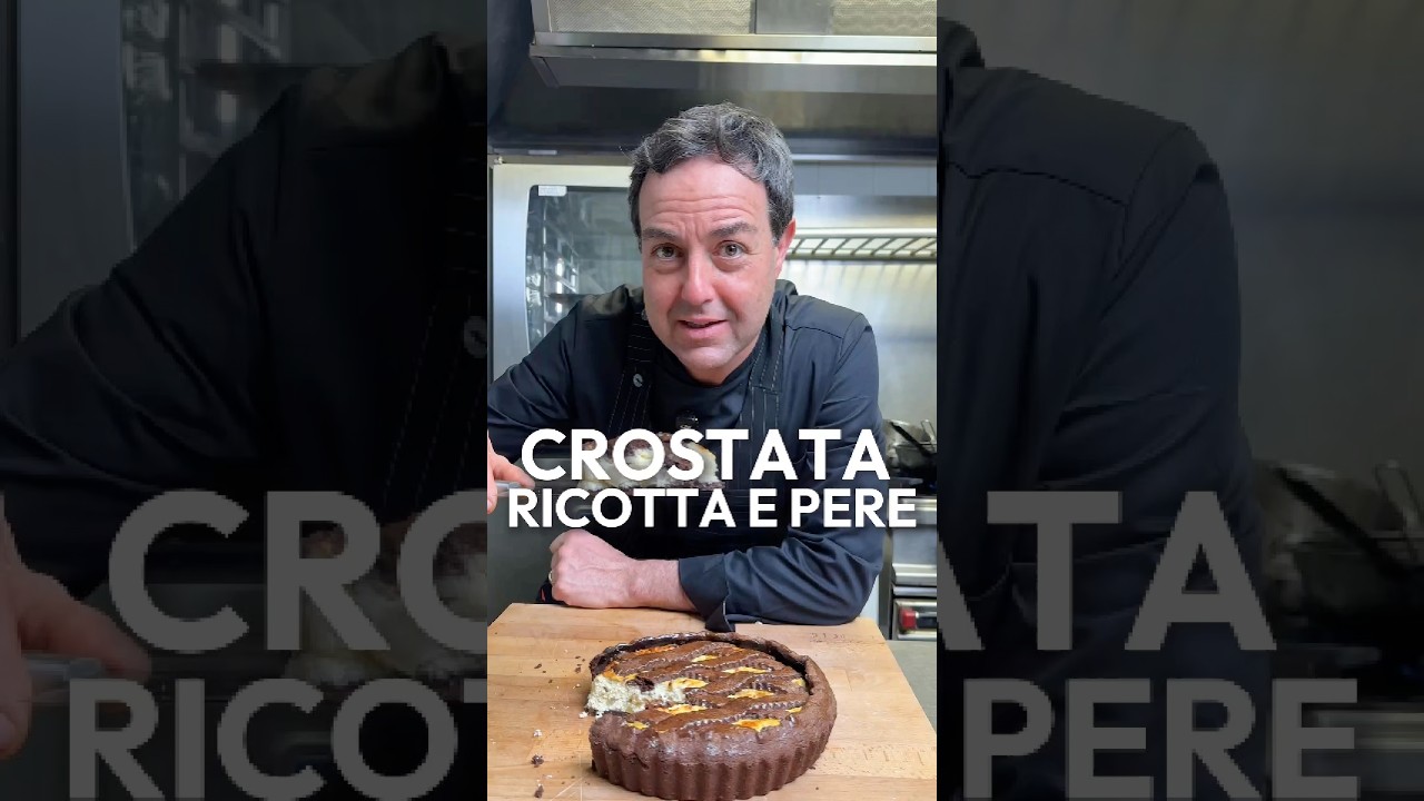 CROSTATA RICOTTA E PERE #cheffabriziosepe CROSTATA RICOTTA E PERE #cheffabriziosepe