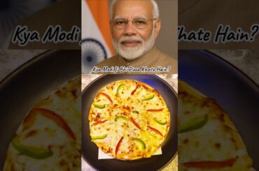 Kya Modi Ji Fast Food Khate Hain? Big Reveal!😳😱 #modi #pizza #fastfood