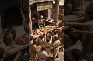 “What If You Sold Pizza in Ancient Greece? 🍕😳 #shorts #viral #trending