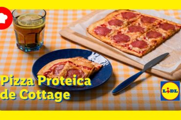 Pizza Proteica de Cottage | Receitas à Mão | Lidl Portugal