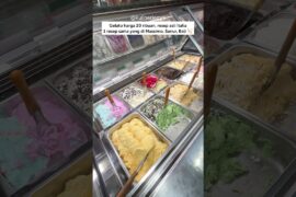 Gelato resep italian 20ribuan, satu resep dg Massimo Bali