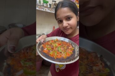 Oven mei pizza bnana SAB Ke Bass ki baat nhii😭 #vlog #food #viral #shorts #ytshorts