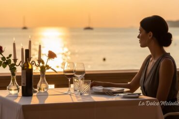 Italian Dinner Music by the Sea LIVE 🌅 | Mediterranean Guitar & Piano Ambience