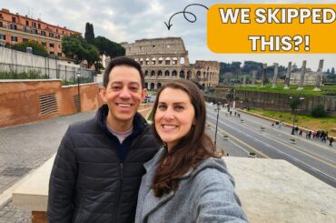 We Skipped Rome’s Bucket List… Here’s What Happened