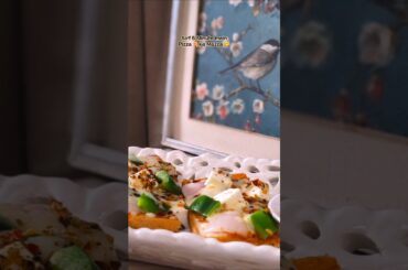 2 min bread pizza recipe 😍| Home made bread pizza 🍕#shorts #pizza #youtubeshorts #pizzabread