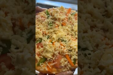 Simple Paneer Pizza Recipe 😋 | Homemade Cheese Paneer Pizza | Easy & Quick!