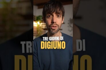 30. Tre Giorni Senza Mangiare (Digiuno) al Buio… E Non Era Fame | Luca Demian Gonzatto