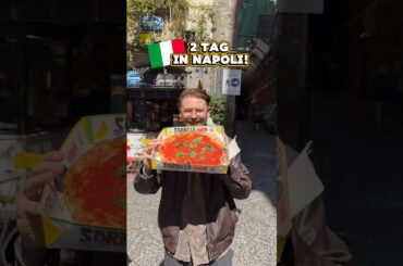 Das habe ich an meinen zweiten Tag in Napoli alles gegessen 🇮🇹 #napoli #food