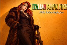 Italian Nights — Mafia 1940s Jazz for Deep Focus & Late Night Work 🎷𝄞