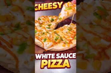 white sauce pizza #shorts #trending #ytshorts #viralvideo #viralshort #food #foodie #pizzapie #vlog