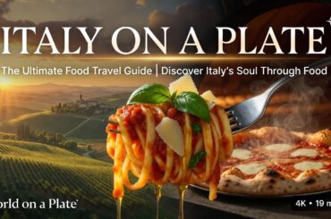 Italy on a Plate: The Ultimate Food Travel Guide | Discover Italy’s Soul Through Food