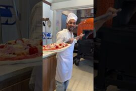 We made pizza from scratch 🍕 | Pizza baing class in Bangalore #pizza #pizzarecipe #foodshorts