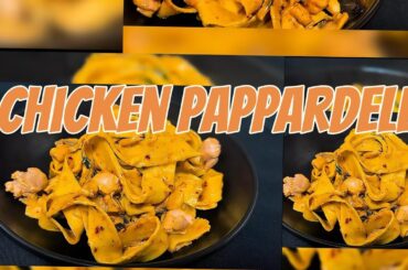 Chicken pappardelle❤️#pasta #italy #food