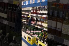 Look how many are less than 3 #italy #wine #wow #supermarket... #Shorts #the_travelingginger