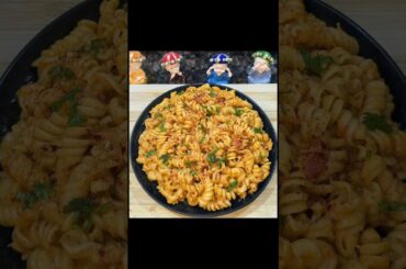 Viral Cheese Masala Pasta Recipe #shorts #food #viral #shortvideo #pasta