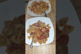 Meals for 2 under $5(Episode 88) #spaghetti #budget #bowtie #dinner